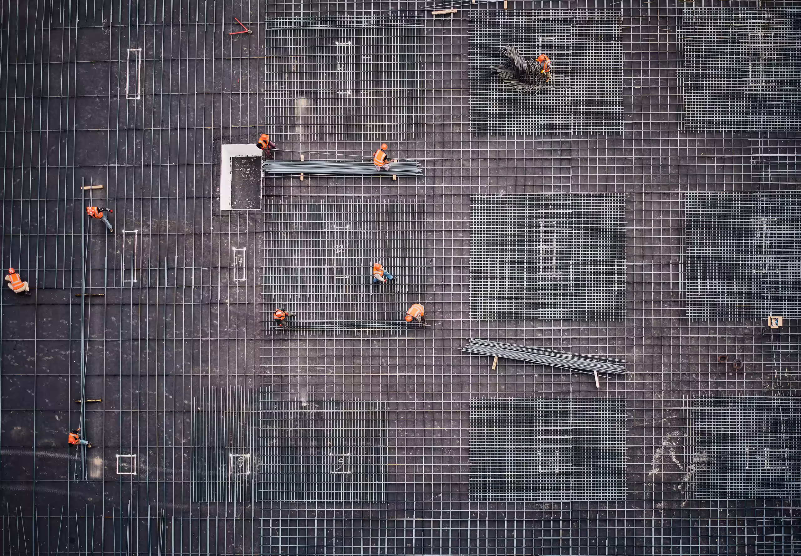 Construction Site Pipes